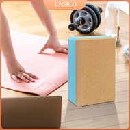 Tasico EVA Cork Yoga Block High Density Yoga Block Yoga Prop and Accessory Exercise Block for Balanc