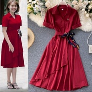 *[HNFK] Amanda Dress / Andin Dress / Amanda Manopo Dress / Dress / Korean Dress / Plain Casual Dress