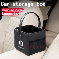 Leapmotor Car storage box car armrest box backrest foldable storage box car multifunctional organize