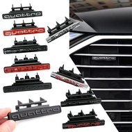 Front Grille Emblem Badge Car Styling Accessories for Audi A6 A7 SQ5 SQ7 S3 S4 S5 S6 S7 S8 Quattro A