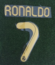 Custom Number Football Printing Ronaldo #7 Replica Real Madrid 2011-2012 Jersey Fan Gear Portuguese 