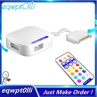 ^eQQ^5V 3Pin ARGB Controller Interface Extension Cable HUB Mini Adapter RGB Remote Controller for PC