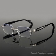 Photochromic Anti-Blue Light Rimless Glasses - Rectangular Flat Lens for Women and Men