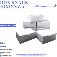 Snack Box Cake Box Snack Box Box 16x12 Material 310 Gsm (B2D3-16X12X7.5)