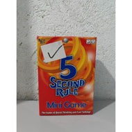 5 SECOND RULE MINI GAME