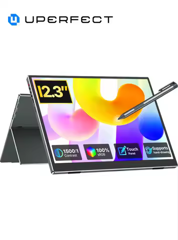 UPERFECT 12.3" Drawing Board With Stylus Portable Monitor For Switch 2 Ultra Slim Touchscreen Travel