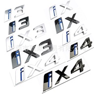 Suitable for BMW New Energy i4 i7 i3 Car Rear Word Mark iX iX3 iX4 iX7 Rear Trunk Car Mark
