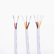 UL2464 White 2~10 Core Wire 30 28 26 24 22 20 18 16AWG Sheathed Cable PVC Tinned Copper Electrical W