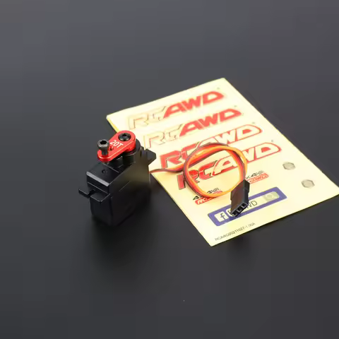 RCAWD Metal Gear Servo 1Kg with 20T Servo Arm for 1/18 ARRMA GRANITE TYPHON MOJAVE GROM SPMSSX110 Se