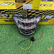 (S1M) HEAD LAMP LAMPU DEPAN LED LC 135 V1 ZHIPAT IMPORT LAMPU GABAN Lc135 Headlamp