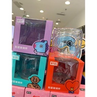 Watsons Double Glass Cup Genuine Free Shipping Mini Thermos Cup bts bts