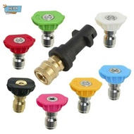 【HEPA】For For Karcher K2 K3 K4 K5 K6 K7 Pressure Washer Lance Spray Wand 7 Nozzle+Adapter