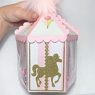 KSCRAFT Carousel Box Metal Cutting Dies Stencils for DIY Scrapbooking/Photo Album Decorative Embossi