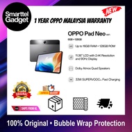 1 Year Oppo Malaysia Warranty  Specifications:  OPPO Pad NEO (LTE) simcard 11.36" Display , 90Hz Ref