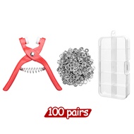 *READY STOCK AT MALAYSIA*Five-claw Buckle Installation Tool Set Multi-function No-sew Snap Button In