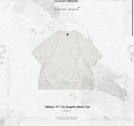 “MGear-T1” Co-Graphic Mesh Tee - Ivory 2