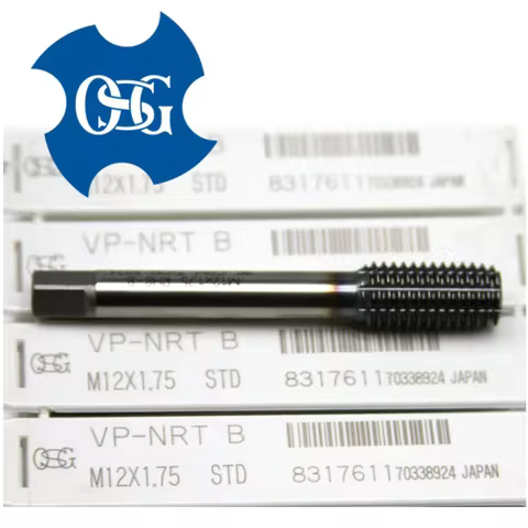 Japan Original OSG CPM With Ticn Roll Forming Tap VP-NRT M1 M1.2 M1.4 M2 M2.5 M3 M4 M5 M6 M8 M10 M12