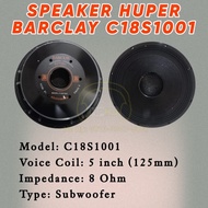 Speaker Huper Barclay C18S1001 18In Speaker 18 Inch Huper Barclay