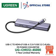 UGREEN USB-C 3.2 To HDMI 2 USB-A + 1 USB-C (100W) UG-CM512-45000