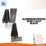 Aluminum Profile V Slot Black 2040 P 10 mm