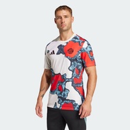 adidas ฟุตบอล เสื้อวอร์มก่อนแข่ง FC Bayern 24/25 ผู้ชาย สีแดง JE6776