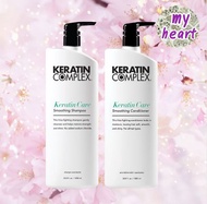 Keratin Complex Keratin Care Smoothing Shampoo/Conditioner 1000 ml แชมพู และครีมนวดผม ลดการชี้ฟู