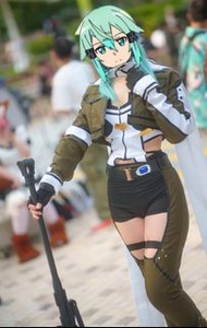 刀劍神域詩乃 GGO Cos