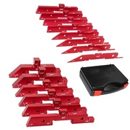 Bapara Setup Blocks Height Gauge Set Aluminum Construction Router Accessory