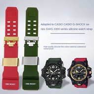 สายนาฬิกาเรซินสำหรับ G-Shock GWG-1000-1A โคลนขนาดใหญ่/A3/1A1 GB /Gg สายนาฬิกาผู้ชายแบบนิ่ม24มม.