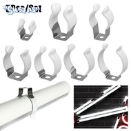 SUSANS 5Pcs Lamp Tube Clip, Fixing Clips With Rubber Protection Spring Terry Clip,  Clamp Holders T3