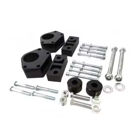 3" Front Leveling Lift Kit w/ Diff Drop Black For 84-95 4Runner IFS 4WD