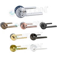 NELON Tubular Lever Door Lock 12081 (Entrance / Bedroom / Room / HDB Door Locks)