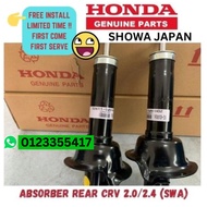 (1 PAIR) ORIGINAL SHOWA JAPAN HONDA CRV SWA BRAND SHOWA ORIGINAL ABSORBER REAR HONDA CRV SWA (2.0/2.
