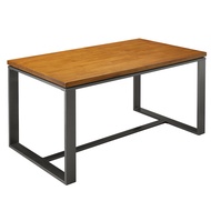 [特價]奧迪斯實木餐桌-柚木色-140x80cm