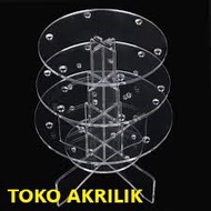 Acrylic 3-tier Lollipop Holder