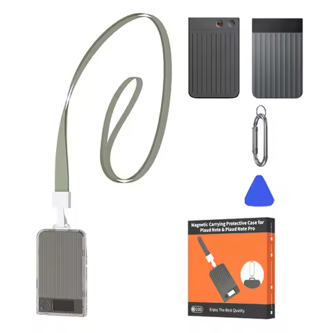 Shockproof Voice Recorder Cover with Lanyard Anti-Scratch Protective Cover for PLAUD Note/Plaud Note