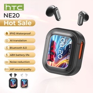 HTC NE20 AI Real-time Translation Bluetooth Headset TWS Bluetooth 5.4 HiFi Sound Quality IPX5 Waterp