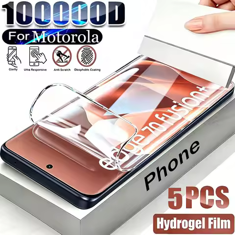 5PCS Hydrogel Film For Motorola Edge 70 Fusion+ 60 50 40 Ultra G55 G14 G53 G73 G82 G45 G35 G60 G34 G