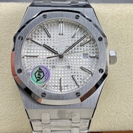2026 Fashion Sports S ZF Factory 15400 Oak Series Calendar Luminous Steel Tape Automatic Mechanical 