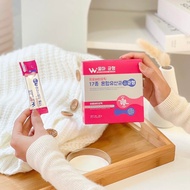 Woma Balance 20 Sachets - Prebiotic & Probiotic Skin Nourishment for Women, Beauty Supplement, Pink