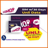 — ∡ ▮ GOMO Sim Unlimited Data 30days