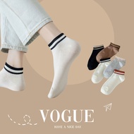 Korean Version Unisex Stockings D05 [Taiwan Ready Stock] Socks Mid-Tube Socks Invisible Socks Deodor