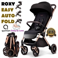 [Auto Compact Fold+ Roda Tahan Lasak] Quinton Roxy Auto Compact Fold Stroller/Cabin Size Stroller