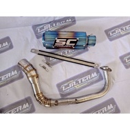 Sc Project Exhaust Racing Full System Vario 110 125 150