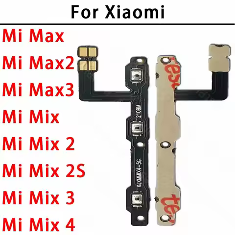 For Xiaomi Mi Max Max2 Max3 Mix Mix2 Mix2s Mix3 Mix4 Side Button Switch Volume Key Power On Off Flex