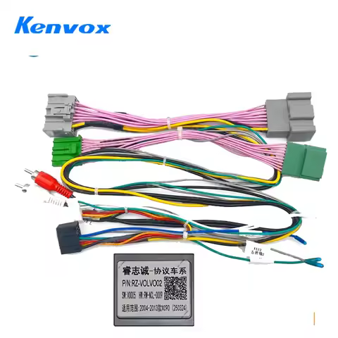 Kenvox Android For Volvo XC90 2004-2014 Canbus box OD-VOLVO-02 Adaptor With Wiring Harness Cable And