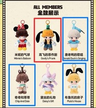 [換/賣] Dimoo 迪士尼 糖膠公仔 高飛 紅換藍