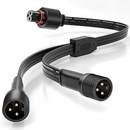 Permanent Outdoor Lights Y-Shaped Extension Cable,H705A H705B H705C H706A H706B H706C,3 Pin Power Co