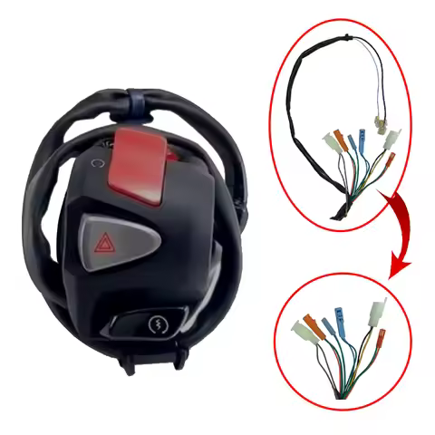 Handlebar Switch Starter Handle for Honda Fan 160 150 Punho Partida Encaixe Modelo Cb 500 Com Pisca 