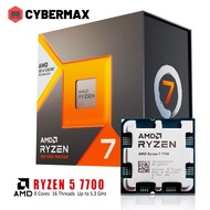 AMD Ryzen 7 7700 Desktop Processor Tray Type 8 Core 16 Thread AM5 CPU 5NM With Radeon Graphics